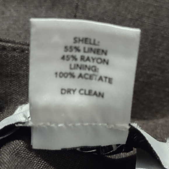 Loft Linen Blend Bermuda Shorts - Picture 6 of 9